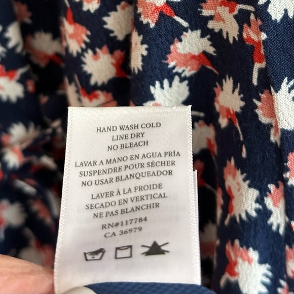 RAILS Frida Dress in Blue Floral, Size small - Picture 7 of 8